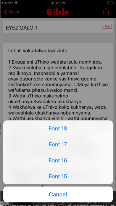 How to cancel & delete Bible Xhosa from iphone & ipad 2