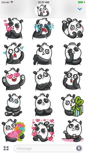 Panda! stickers for iMessage(圖5)-速報App