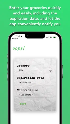 Game screenshot Oops - Expiration Date Tracker mod apk