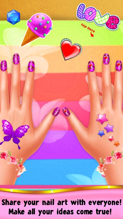 Fashion Beauty 3d Nail Art Salon screenshot-4