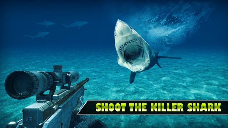 Underwater Shark Sniper Hunter - Island Shooting screenshot-4