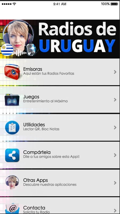 How to cancel & delete Radio de Uruguay from iphone & ipad 1