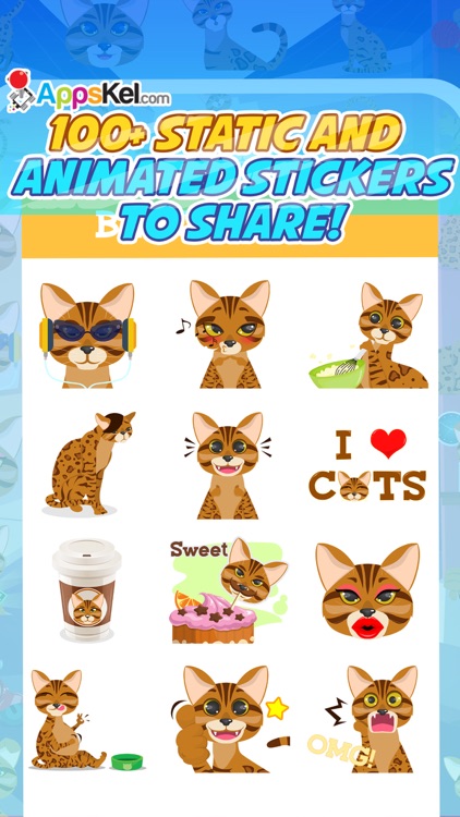 Bengalmoji – Bengal Cats Emoji & Stickers Pro