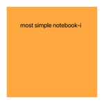 most simple notebook-i