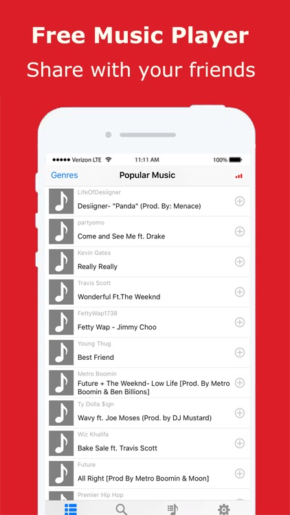 Free Music : Unlimited Mp3 Player & Playlist Songs