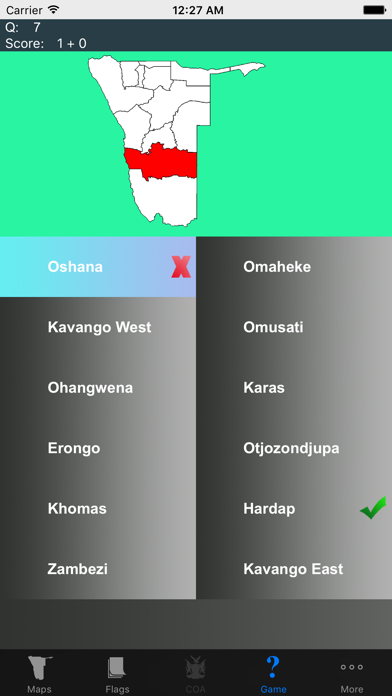 How to cancel & delete Namibia Region Maps and Capitals from iphone & ipad 2