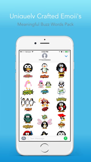 Penguin Lifemoji - Funny Emoji for Messaging(圖1)-速報App