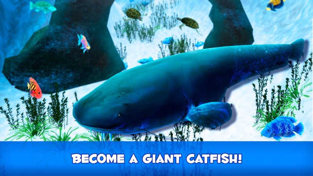 Catfish Underwater Life: Fish Simulator 3D(圖1)-速報App