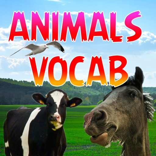 Animals Vocabulary First Words For Kids Preschool Icon