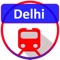 Icon Delhi Metro App Route Map, Bus