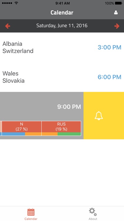 Statium Soccer Calendar - Predictions & Scores