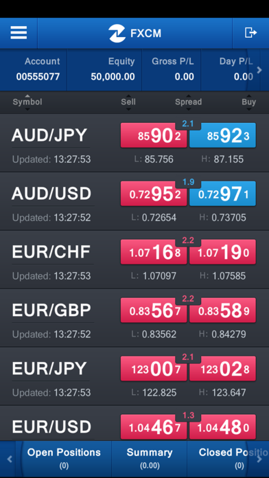 How to cancel & delete FXCM Trading Station Mobile from iphone & ipad 1