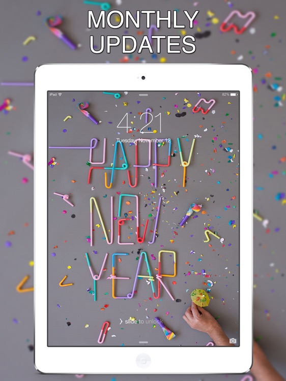 Happy New Year 2017 Wallpapers for iPad