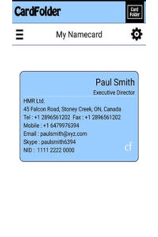 Cardfolder screenshot 3