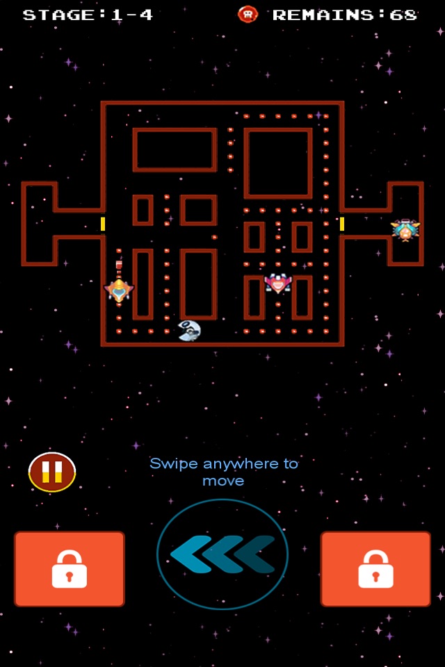 Poke Man: Chase in the outer space-Kid maze puzzle screenshot 3