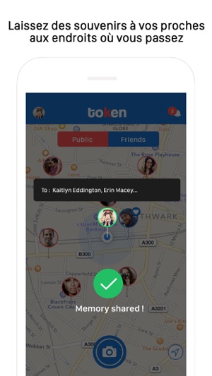 Token - Partagez vos souvenirs en cours de route.(圖3)-速報App