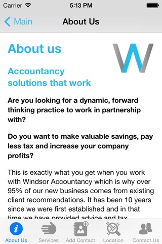 Windsor Accountancy screenshot 2