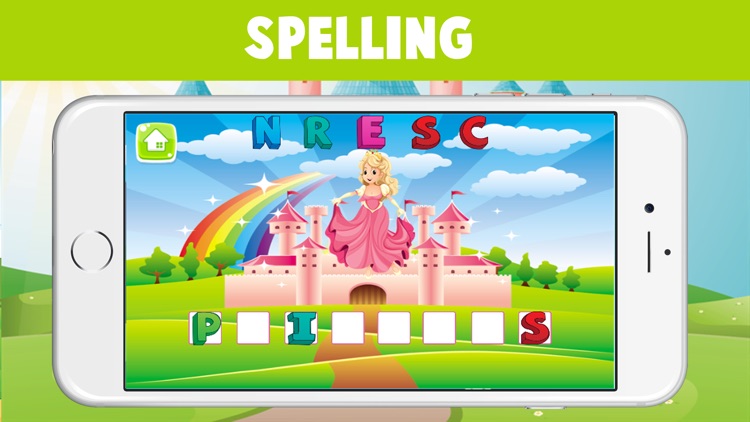 Fairy Tale Character Name - 5 in 1 Education Games