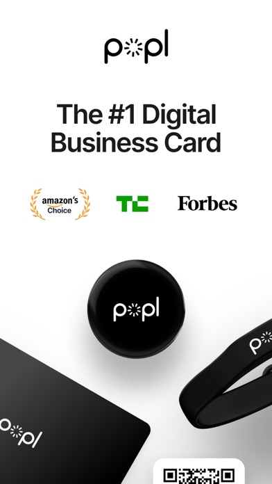 Popl - Digital Business Card Screenshot