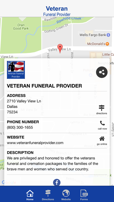 Veteran Funeral Provider screenshot 3