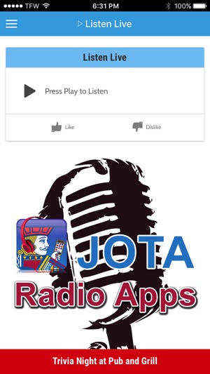 JOTA Radio App