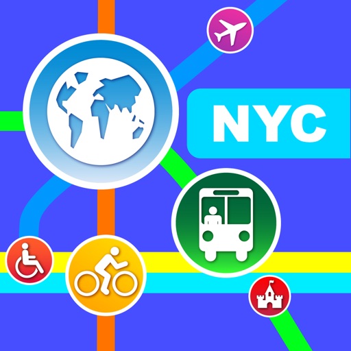 New York City Maps - NYC Subway and Travel Guides Icon