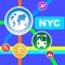 The ULTIMATE TRANSIT APP gives you access to all subway, bus, and train maps, and tourist guides