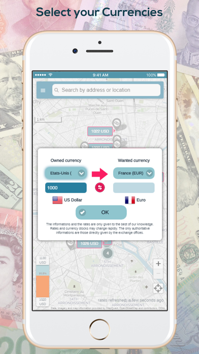 How to cancel & delete coChange - Money Exchange GPS from iphone & ipad 2