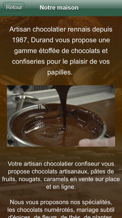 How to cancel & delete Durand Chocolatier - Rennes from iphone & ipad 3