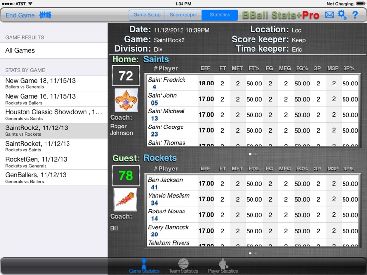 BBall Stats+Pro