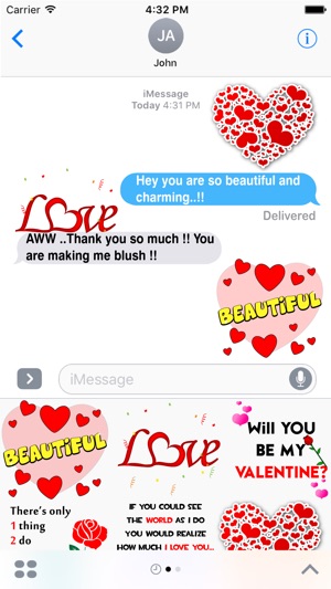 Love Quotes Stickers pack(圖2)-速報App