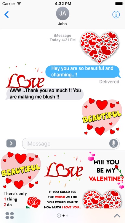Love Quotes Stickers pack screenshot-1