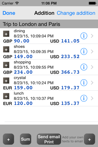 Calculator+Currency PRO screenshot 4