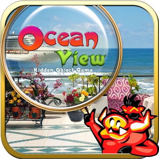 Hidden Object Games Ocean View Icon