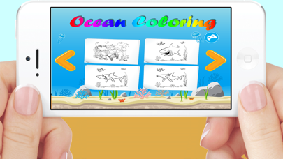 Ocean Shark Coloring Jeu Pour Enfants AdulCapture d'écran de 2