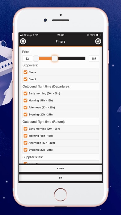 Comparateur de vol - Appnfly screenshot 3
