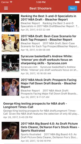 Game screenshot Draft News for NBA Basketball hack