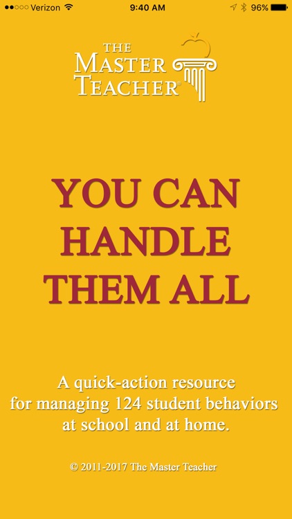 You Can Handle Them All