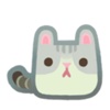 Cube Cat Sticker