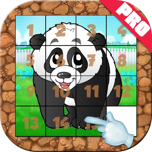 Zoo Slide Puzzle Kids Game Pro Icon
