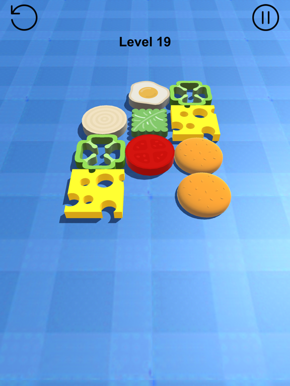 Stump Puzzle 3D - Burger Stackのおすすめ画像2