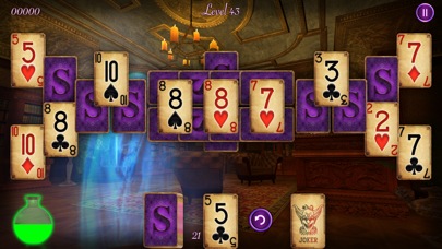 Haunted Mansion Solitaire screenshot 4