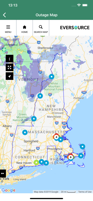 Eversource Outage Map Ct