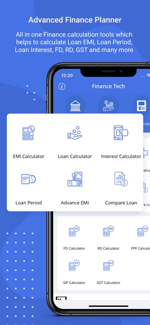 Finance Tech - EMI & Loan Tool