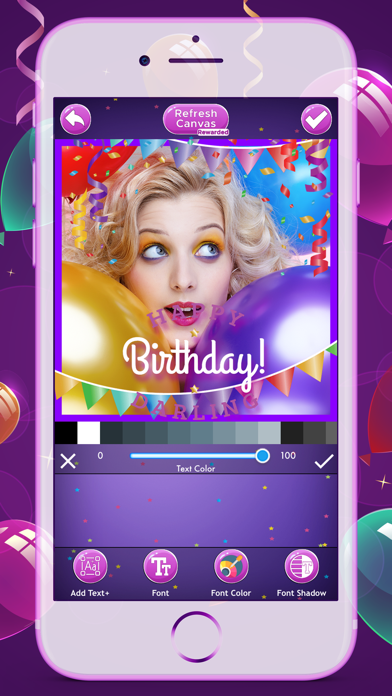 Happy B-day Frames & Stickers screenshot 4