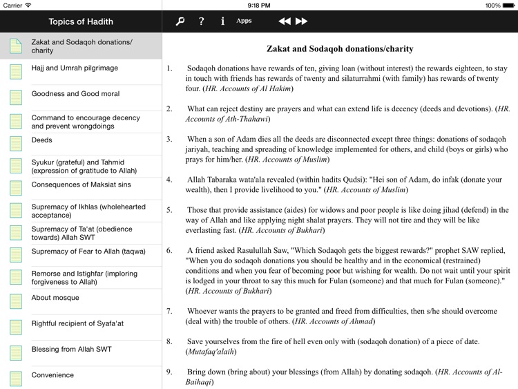 Hadith Pack HD screenshot-4