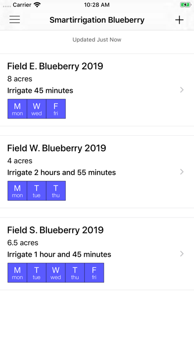 How to cancel & delete Smartirrigation Blueberry from iphone & ipad 1