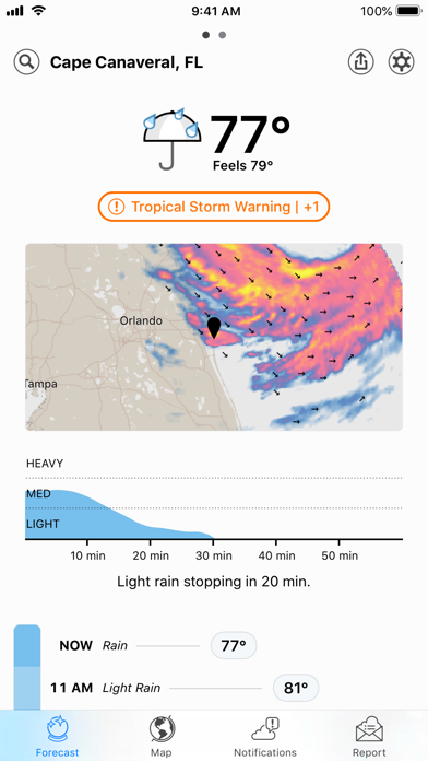 Dark Sky Weatherのおすすめ画像1