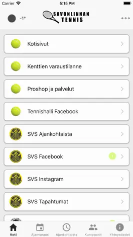 Game screenshot Savonlinnan tennis mod apk