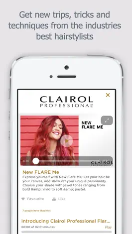 Game screenshot Clairol Professional Education apk